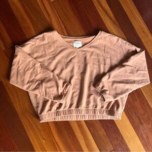 AERIE CROPPED LONG SLEEVE
